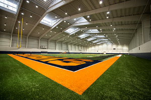 The Ensley Athletic Center, which SU athletic programs began using this winter, has thus far accomplished what it set out to do in enhancing practices and strengthening recruiting pitches.