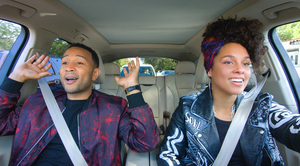 John Legend and Alicia Keys took the wheel for Apple Music's 